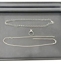 画像3521：ボッテガヴェネタ　イントレチャート　コンパクトジップ　ウォレット　黒